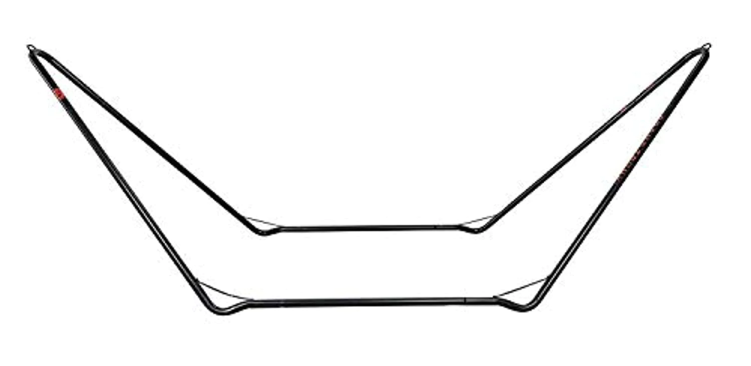 grand trunk | hangout hammock stand | black | metal outdoor furniture | portable
