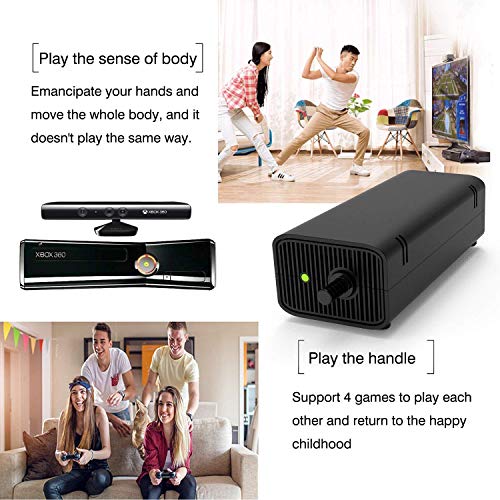 YCCSKY Power Supply for Xbox 360 Slim AC Adapter Power Supply Brick Charger with Cable for Xbox 360 Slim