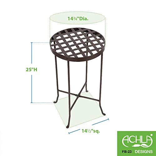 Achla Designs Flowers Plant Stand, 25-in H