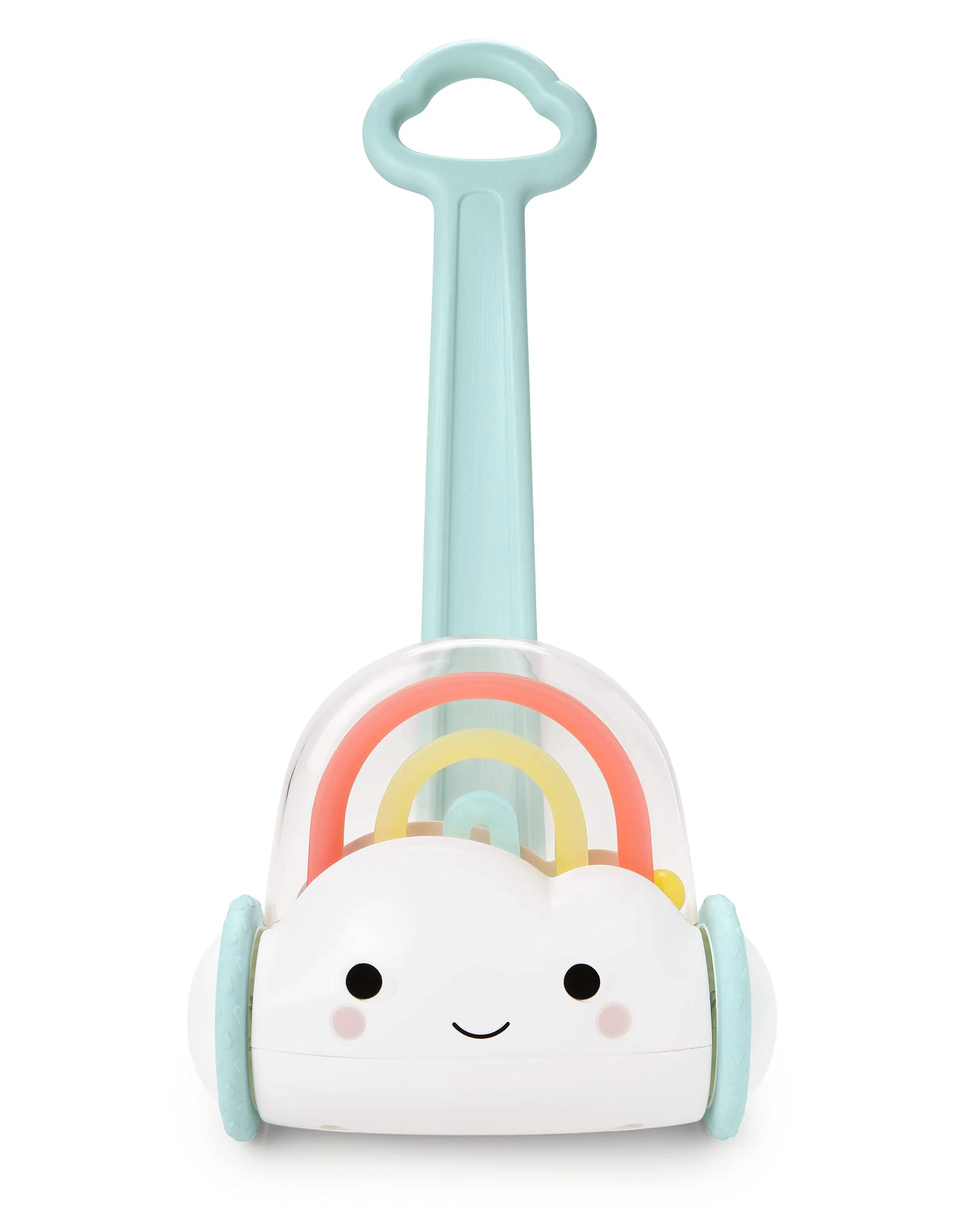 skip hop baby popper push toy, silver lining cloud