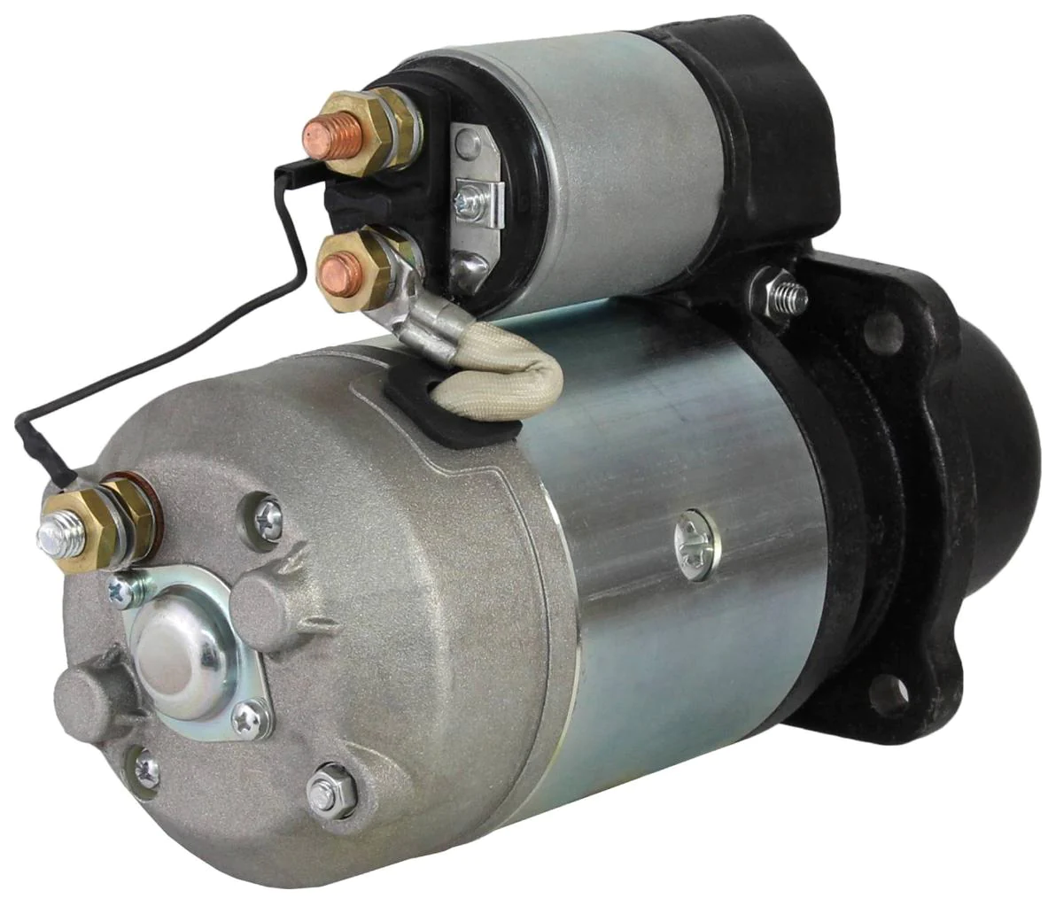 Rareelectrical New DIESEL STARTER COMPATIBLE WITH VOLVO-PENTA AD31 AD41 KAD300 KAD32 KAD42 11.130.811 AZJ3333