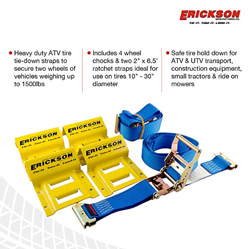Erickson 09160 Wheel Chock Tie-Down Kit