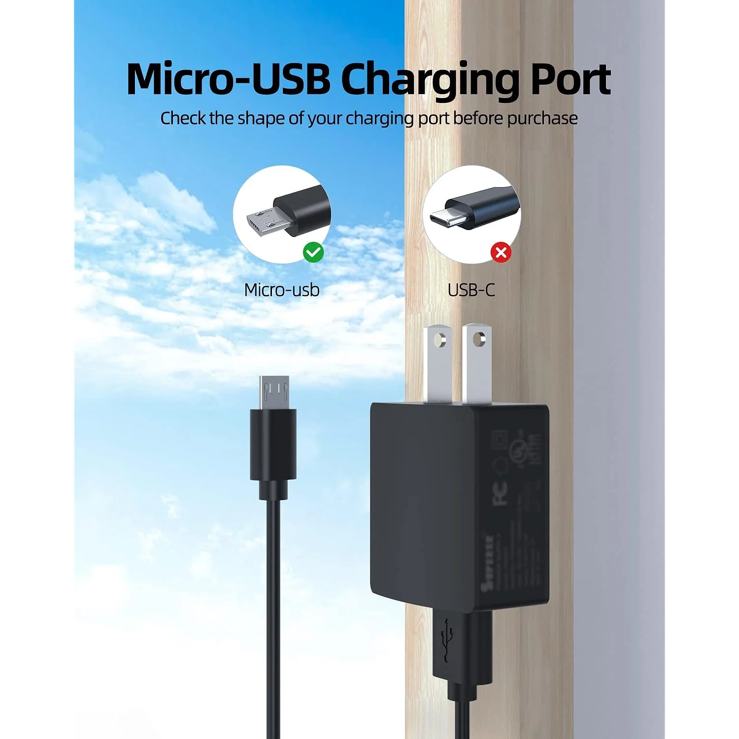 Zell Electronics Zell Ac Charger Fit For Lenovo Tab3 7 8 10 Plus, Tab4 10 Rel, Yoga Tab 2 3 4 8 10 A7 A8 A10 E10 E7 E8 A1000 A3000 S5000 S6000…