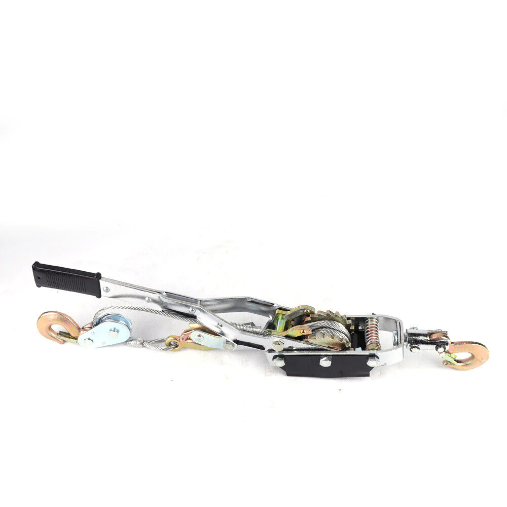 Great Choice Products 5 Ton Hook Come Along Winch Hoist Hand Cable Puller Lever Pulling Tool