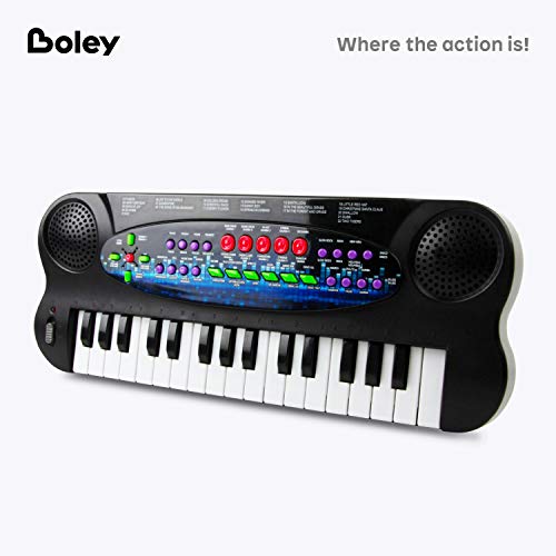Boley Electronic Toy Keyboard - 1 Pack Mini Toy Piano for Kids - Kid and Toddler Piano Toy - Musical Instruments for Boy and Gir