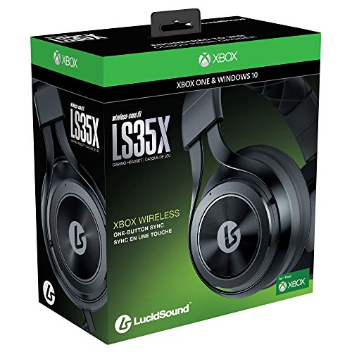 LucidSound LS35X Wireless Surround Sound Gaming Headset - Officially Licensed for Xbox One &a; Xbox Series X S - Works Wired with