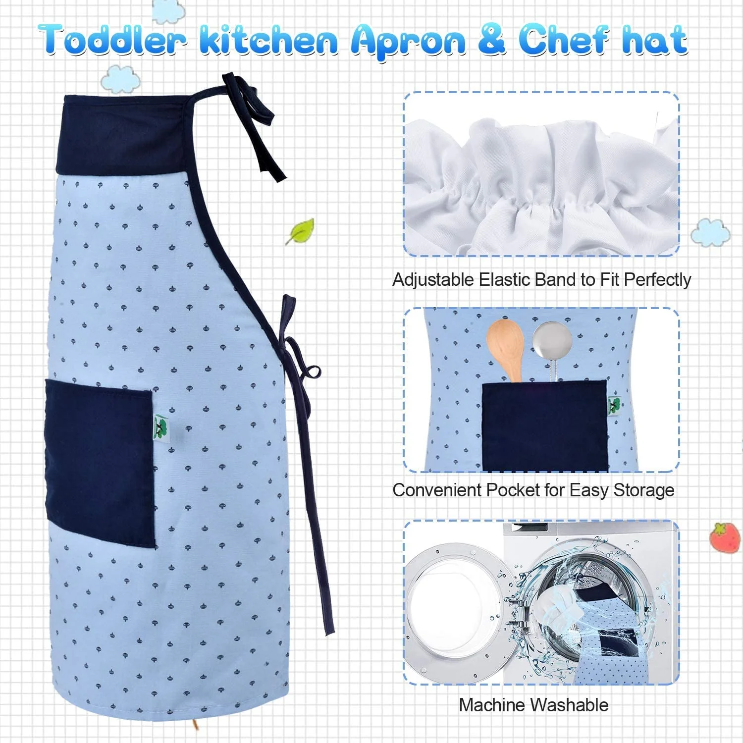 Great Choice Products Kitchen Pretend Play Toys, Kids Cooking And Baking Set With Stainless Steel Cookware Pots And Pans Set, Cooking Utensils…