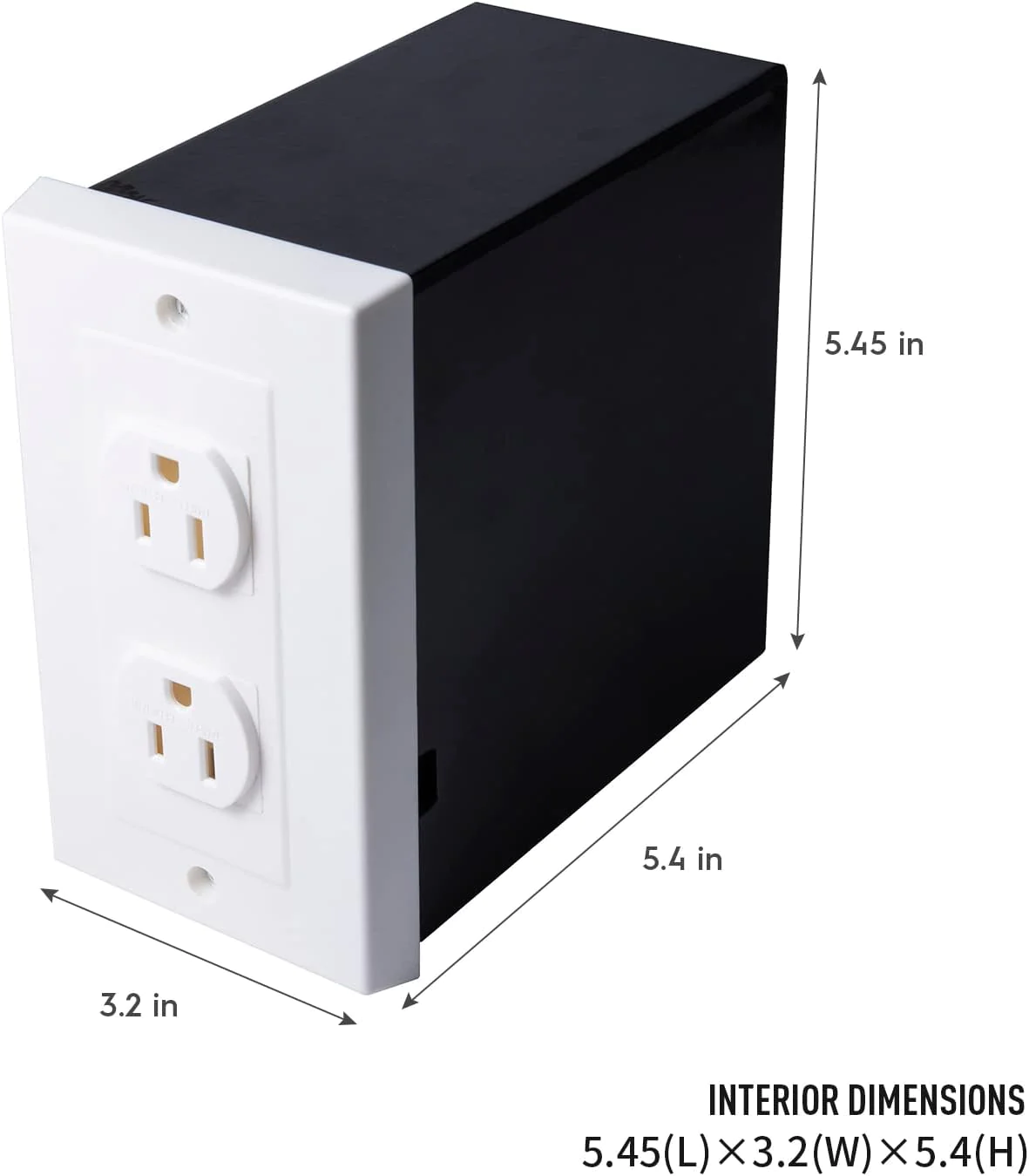 LetPetSet American Outlet Wall Safe Security Secret Hidden Box Covert Hidden Safe As The Socket In Plain Sight, Secures Jewelry, Valuable