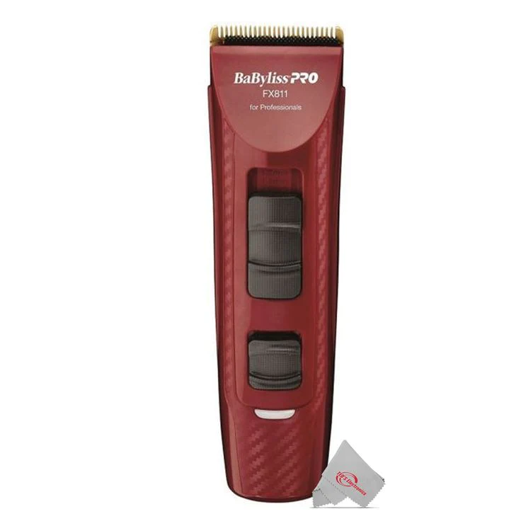 Babyliss Pro X2 Volare FXF81 Ferrari Clipper with 2x Soft Knuckle Neck Brush