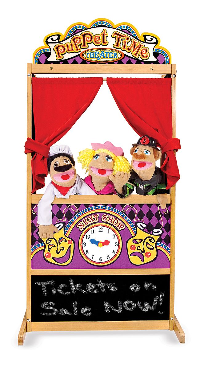 Melissa &a; Doug Deluxe Puppet Theater