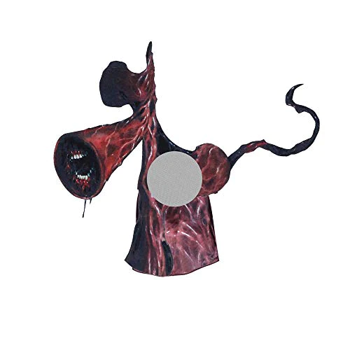 Brigcalki Siren Head Costume Scary Game Kids Roleplay Evil Creepy SCP Halloween Hooded Jumpsuit for boy/Girl Purple