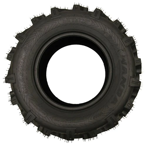 Wanda Set of 4 New Premium WANDA ATV/UTV Tires 25x8-12 Front &a; 25x10-12 Rear /6PR Super Lug Mud