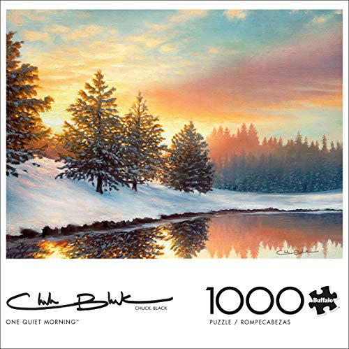 Buffalo Games &a; Puzzles buffalo games - chuck black - one quiet morning - 1000 piece jigsaw puzzle