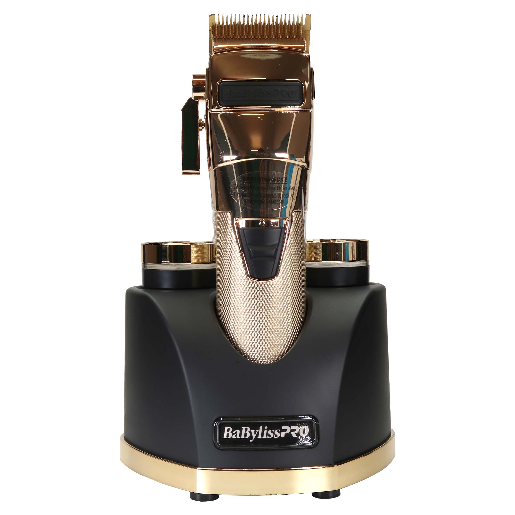 BaByliss PRO Limited Edition Snap FX Cordless Clipper w/ Snap In/Out Dual Lithium Battery System and 2x BaBylissPRO SnapFX High