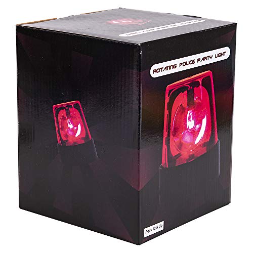 Rhode Island Novelty 7 Inch Red Police Beacon Light, One Piece per Order