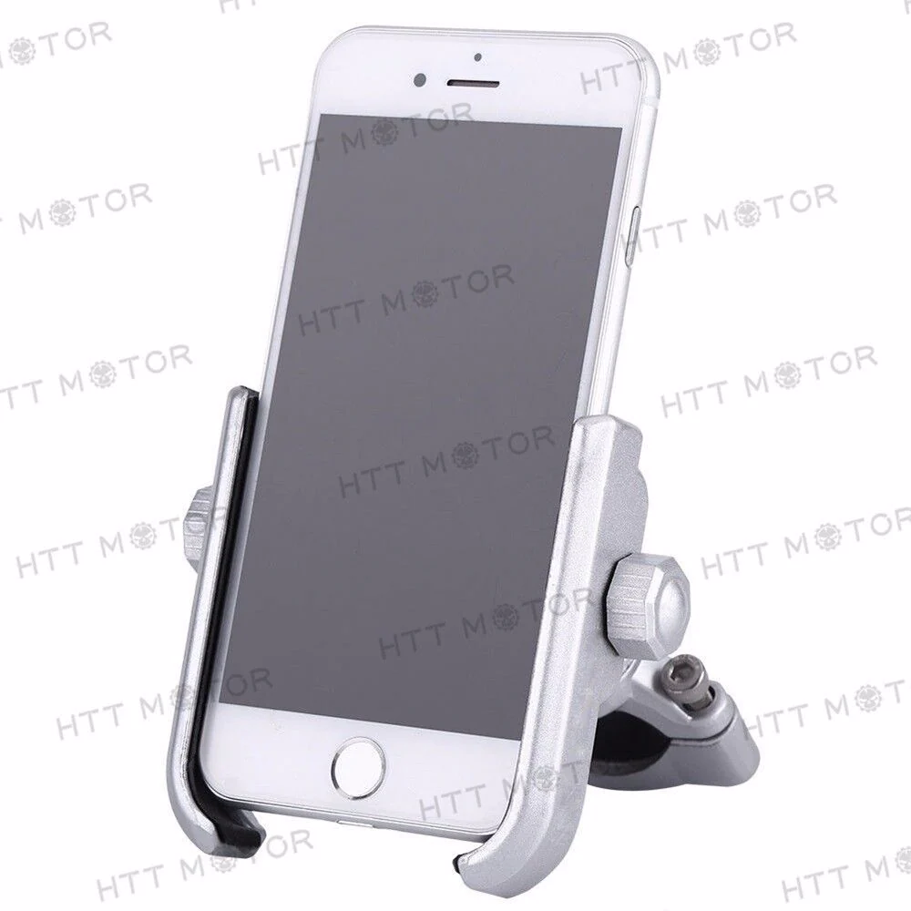 Great Choice Products Adjustable Motorcycle Bike Handlebar Mounting Phone Holder Bracket 4-6