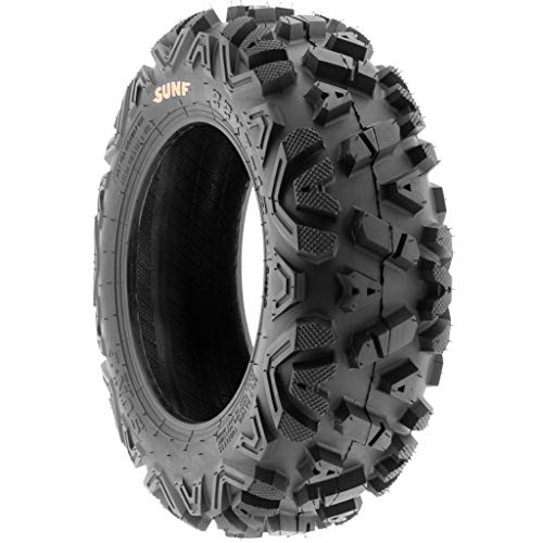 SunF 25x10-12 25x10x12 ATV UTV Tires 6 PR Tubeless A033 POWER I [Set of 2]