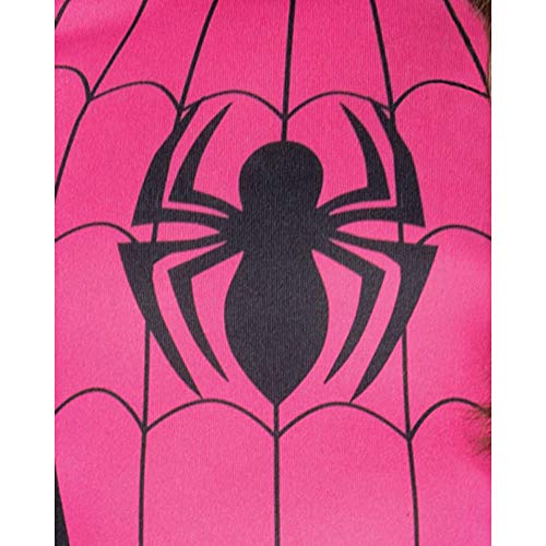 Suit Yourself! Suit Yourself Pink Spider-Girl Halloween Costume for Girls, 3-4T, Includes Bright Pink and Black Dress With Black Mask
