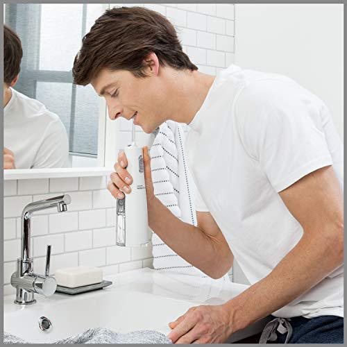 waterpik cordless water flosser, battery operated &a; portable for travel &a; home, ada accepted cordless express, white wf-02