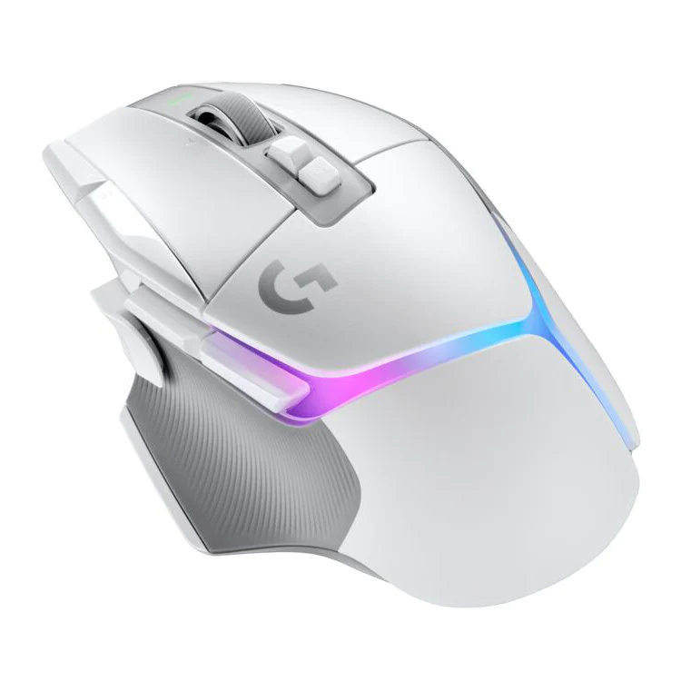 Logitech G502 X Plus Wireless Gaming Mouse (White) Bundle