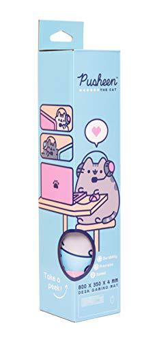 Grupo Erik official pusheen rose collection xxl mouse mat - desk pad - 31.5