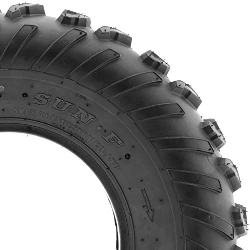 SUN.F Pair of 2 SunF A007 18x7-7 ATV Go-Kart Sport-Performance Tires, 4 PR, Tubeless