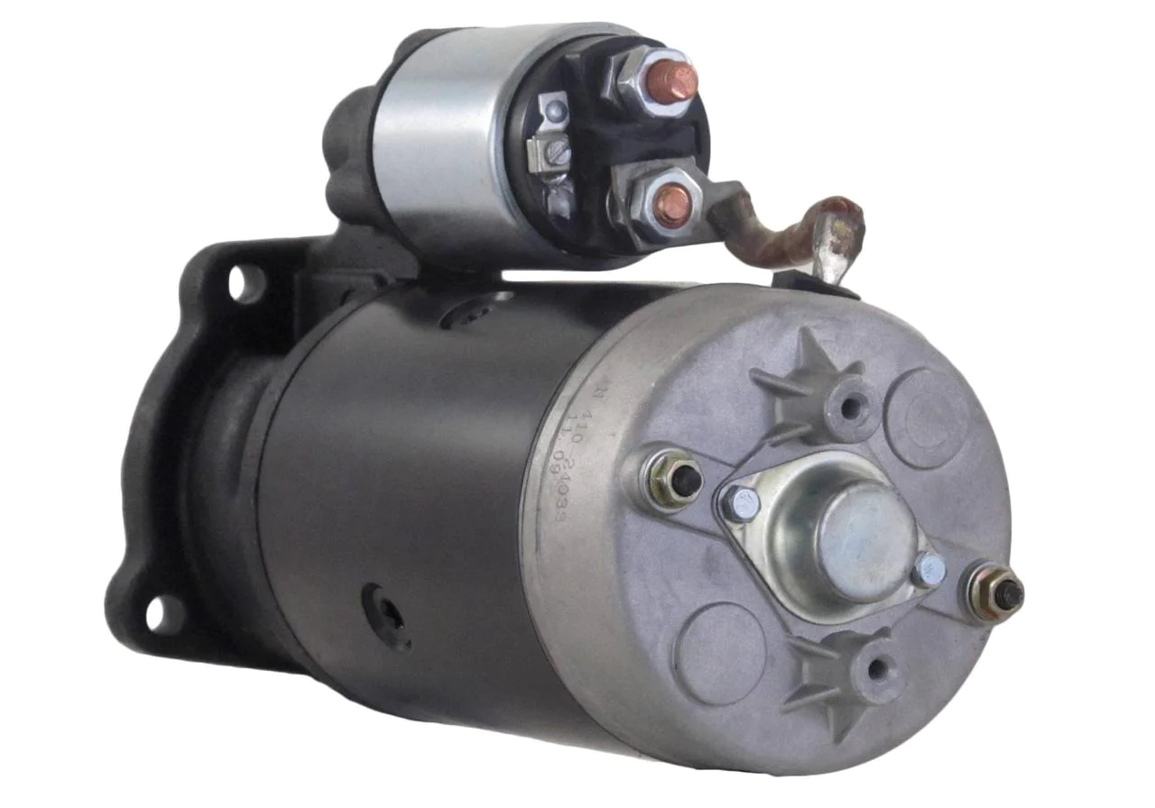 Rareelectrical NEW 12V 10T CW STARTER MOTOR COMPATIBLE WITH 1995-2006 COMPATIBLE WITH CATERPILLAR PERKINS 3054 ENGINE 2873D202