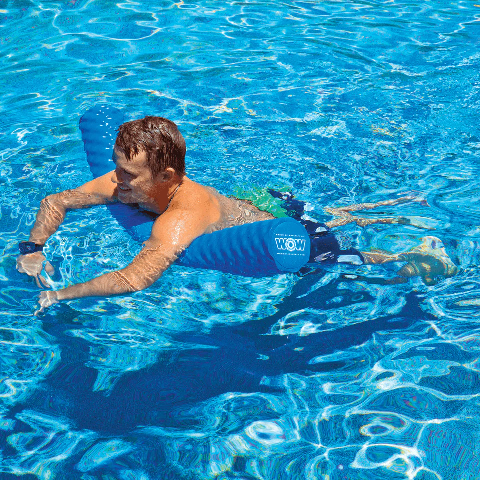 WOW World of Watersports Wow Sports WOW Dipped Foam Pool Noodle - Blue