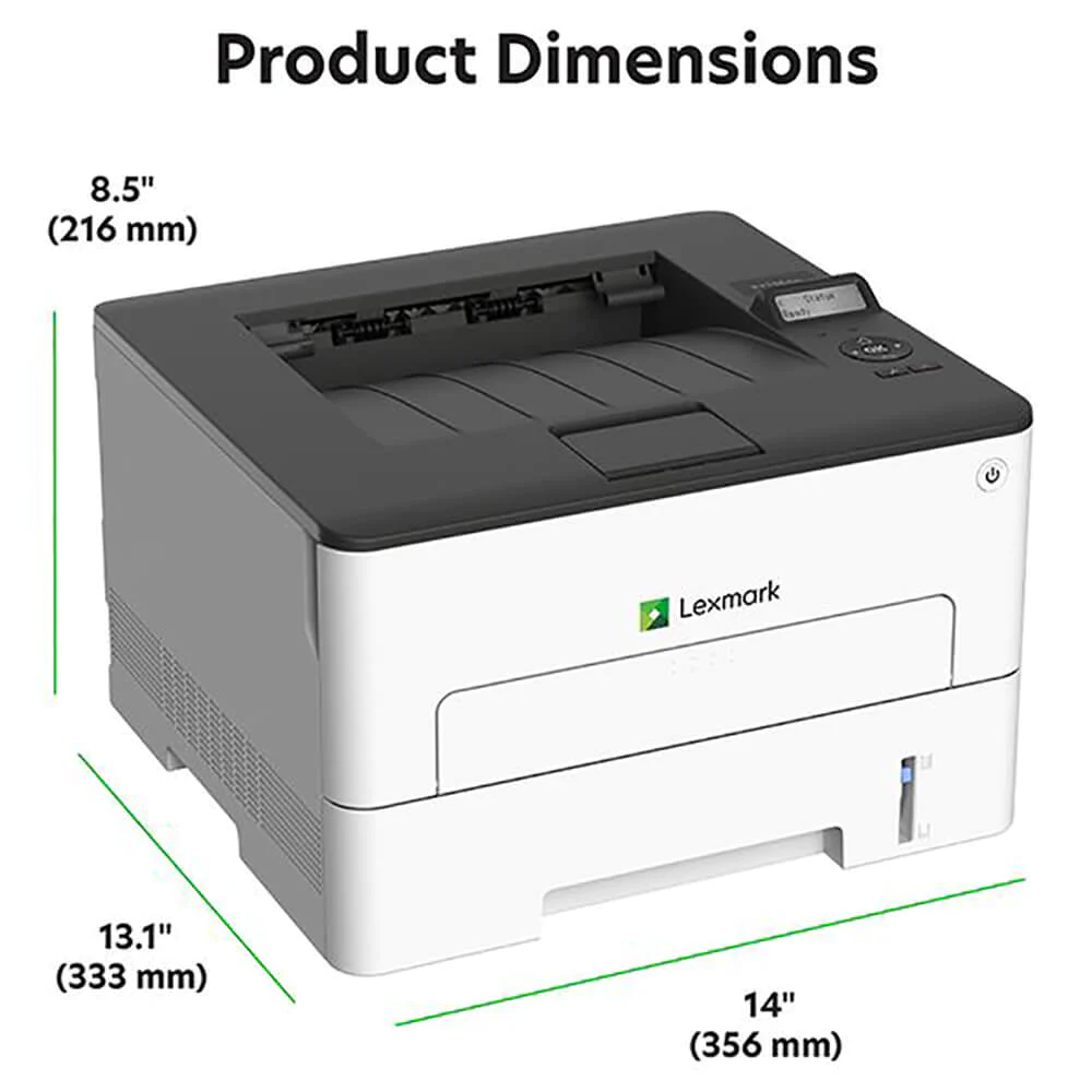 Lexmark B2236DW 2-Series Monochrome Compact Wireless Laser Printer