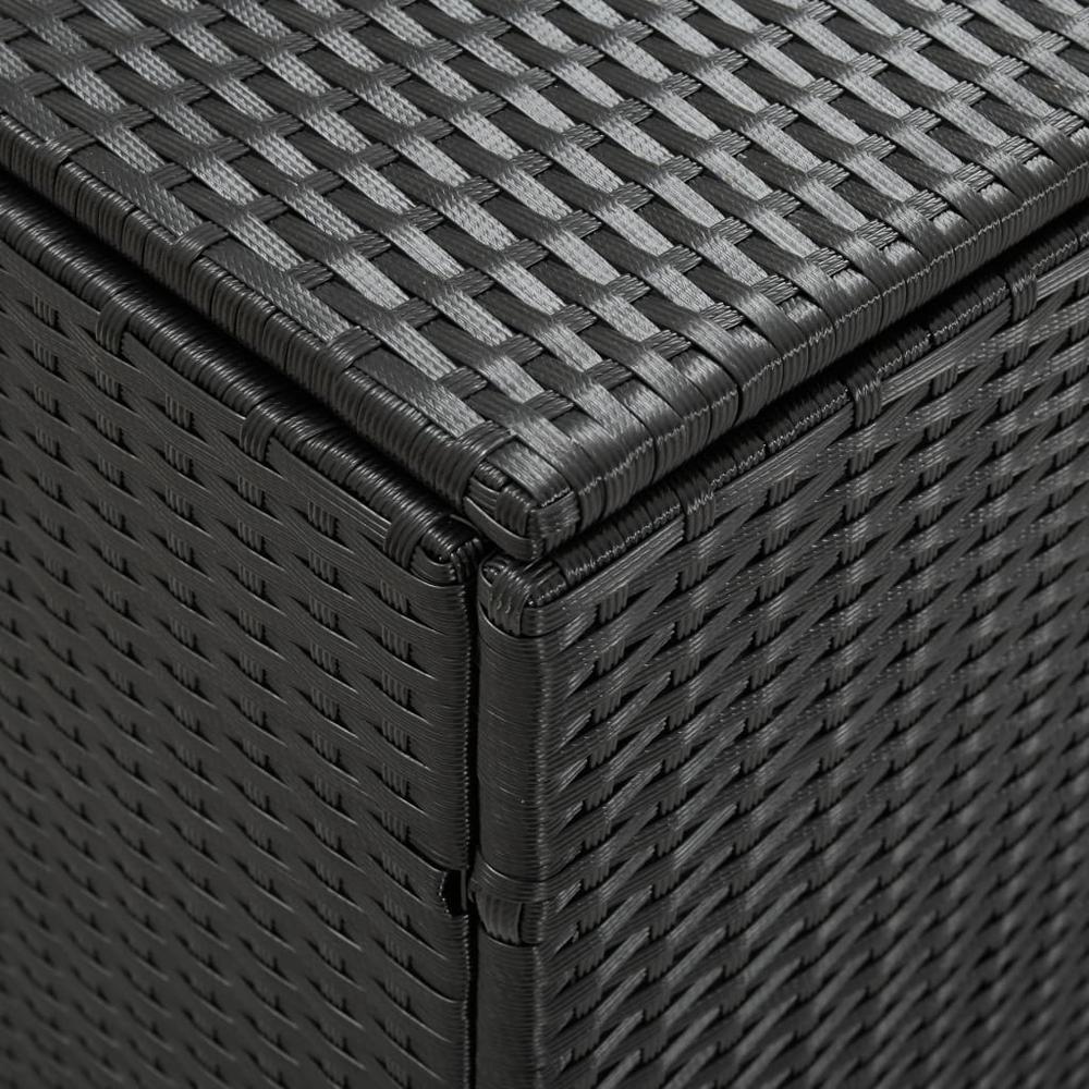 vidaXL Garden Storage Box Poly Rattan 70.8