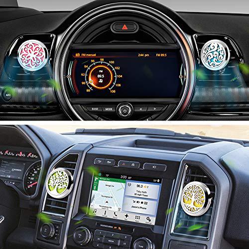 maromalife 4 pcs car diffuser vent clip diffuser car clip 30mm aromatherapy essential oil diffuser car clip with 40 felt pads