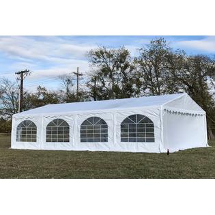 Delta canopy 26&s;x16&s; PVC Fire Retardant Tent - Heavy Duty Wedding Party Canopy Shelter - By DELTA Canopies