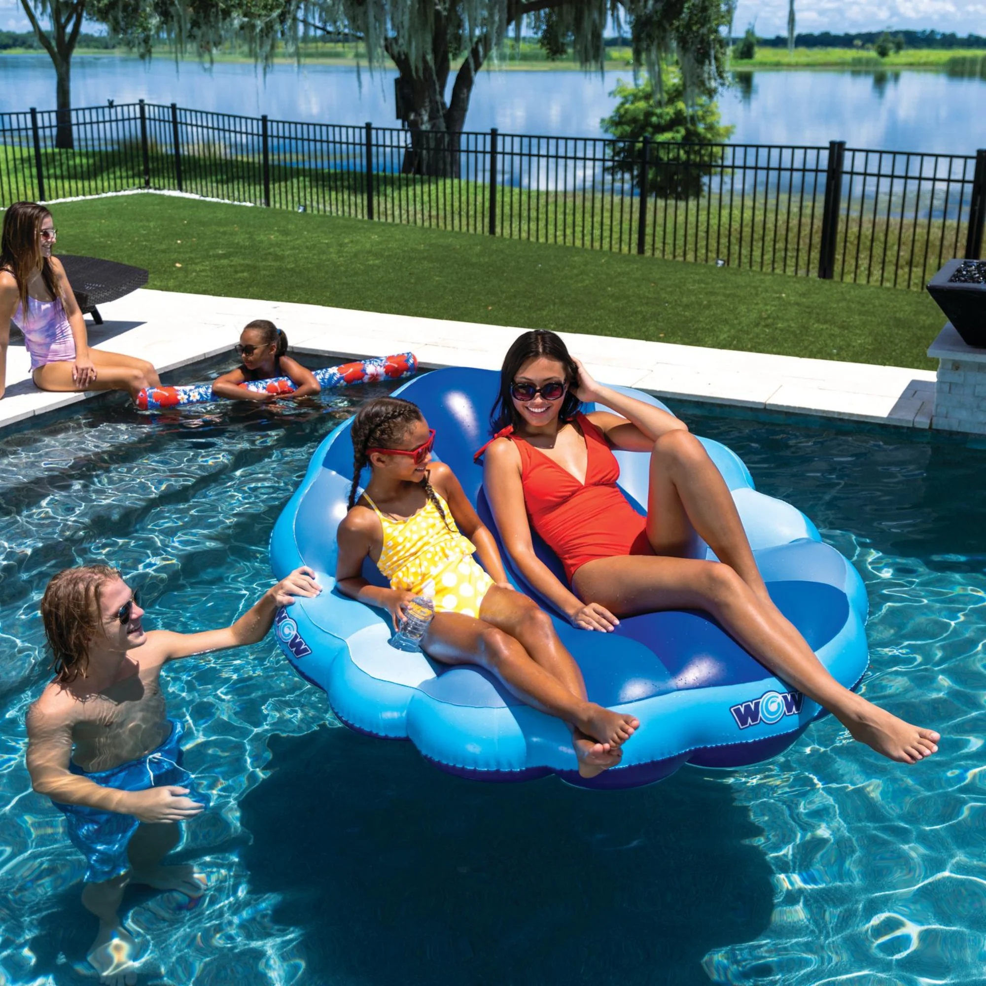 WOW World of Watersports WOW Sports Indigo Mermaid Shell Lounger Float