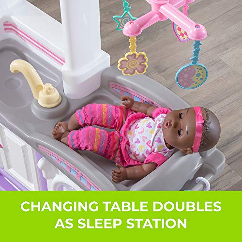 Step 2 Step2 Love &a; Care Deluxe Nursery Kids Playset, Purple