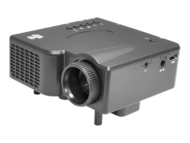 Pyle 1080p Multimedia Gaming Mini Projector - Full HD Portable Video Cinema Home Theater Projector w/ Built-in Stereo Speaker…