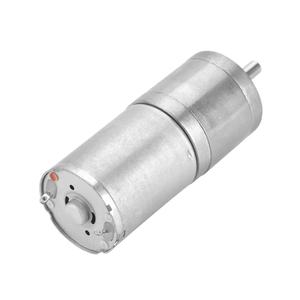 Generic 25GA-370 DC 12V Micro Gear Box Motor Speed Reduction Geared Motor for Electronic Lock Outer Diameter 25 mm/1.0in(200RPM)