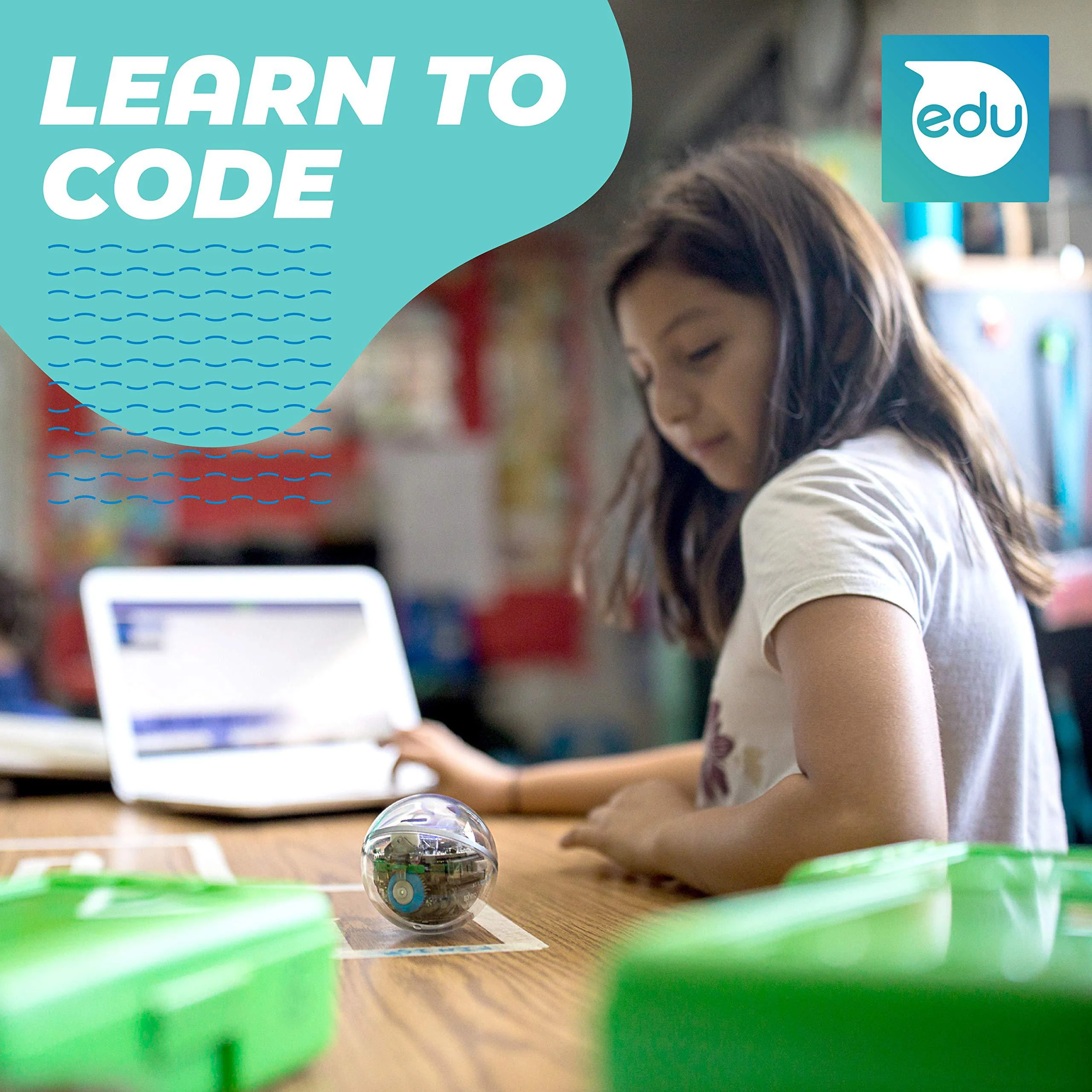 sphero bolt: app-enabled robot ball with programmable sensors + led matrix, infrared &a; compass - stem educational toy for kid