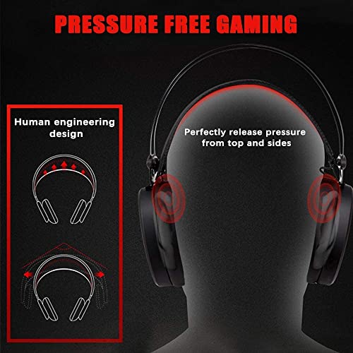 NUBWO Gaming headsets PS4 N7 Stereo Xbox one Headset Wired PC Gaming Headphones with Noise Canceling Mic , Over Ear Gaming Headp
