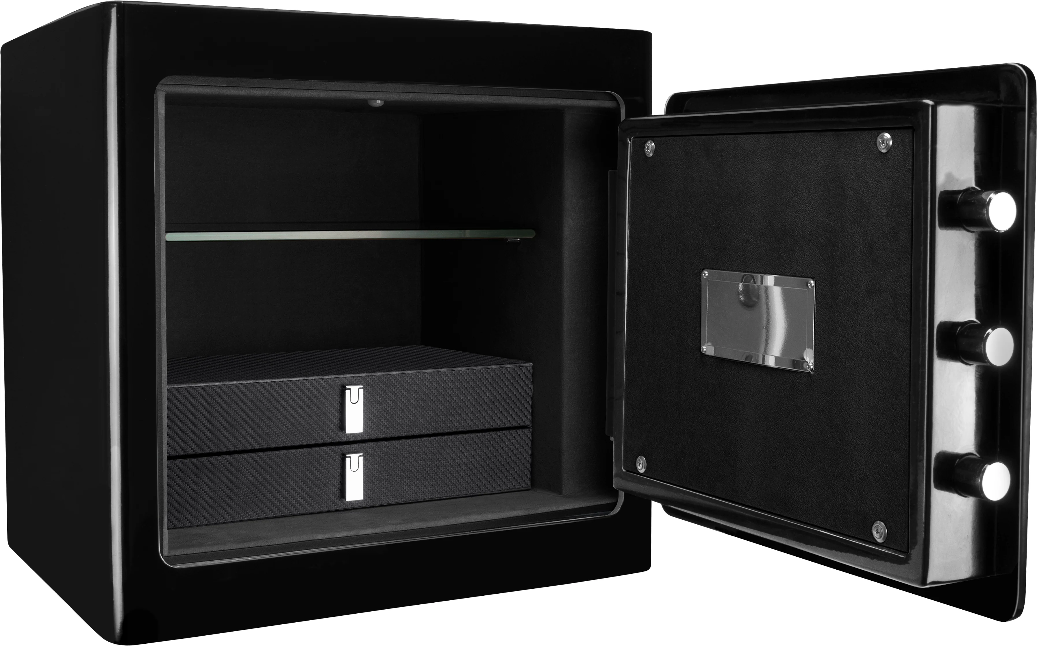 Barska Black Keypad Jewelry Safe Black Interior