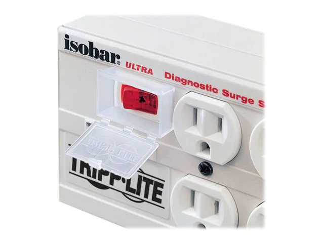 TRIPP LITE BY EATON MASTER-POWER ISOBAR6ULTRAHG 6 OUTLET HOSPITAL GRADE SURGE 3300 JOULE SURGE PROTECTOR UL 1363