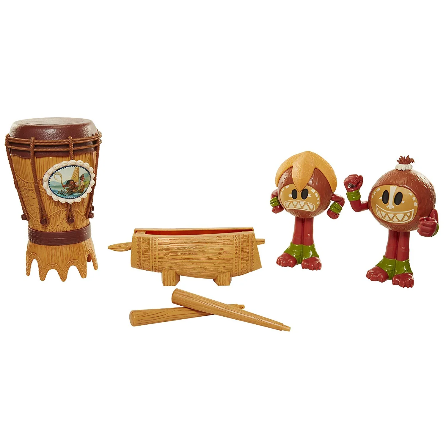 Disney Moana&s;s 6 Piece Percussion Set Kids Toy Drums Musical Instruments