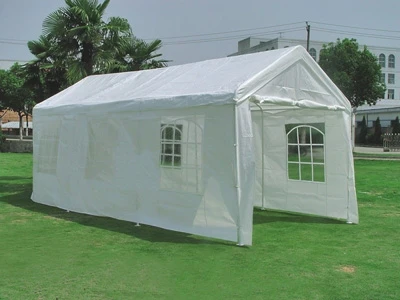 palm springs 10 x 20 HEAVY DUTY White Party Tent Gazebo with Sidewalls 002