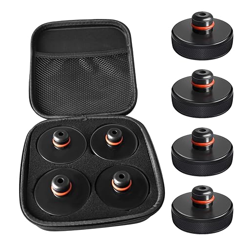chirano Lifting Jack Pad for Tesla Model 3SXY, 4 Pucks with Storage case, Accessories for Tesla Vehicles
