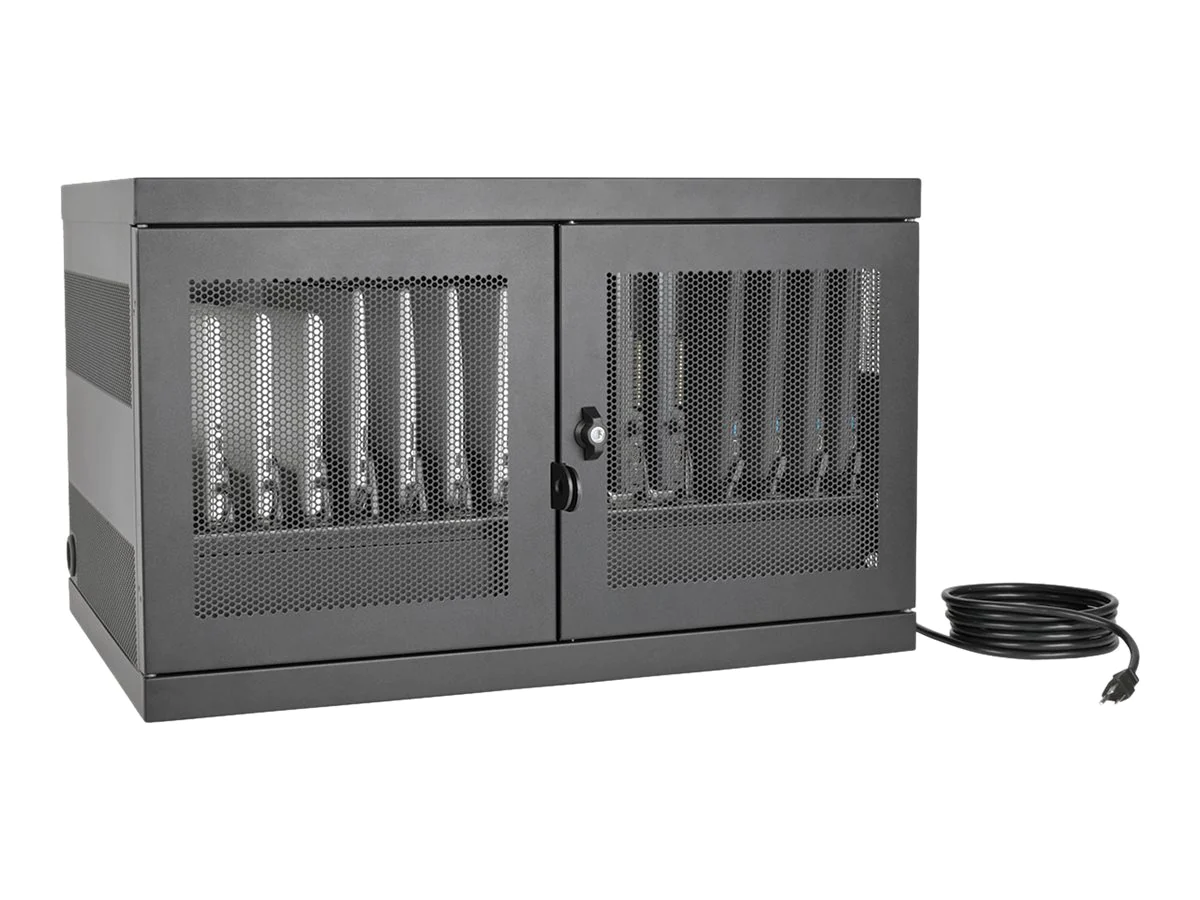 TRIPP LITE CSC16AC TRIPP LITE 16PORT AC CHARGING STORAGE STATION W/ CART OPTIONS CHROMEBOOK LAPTOP