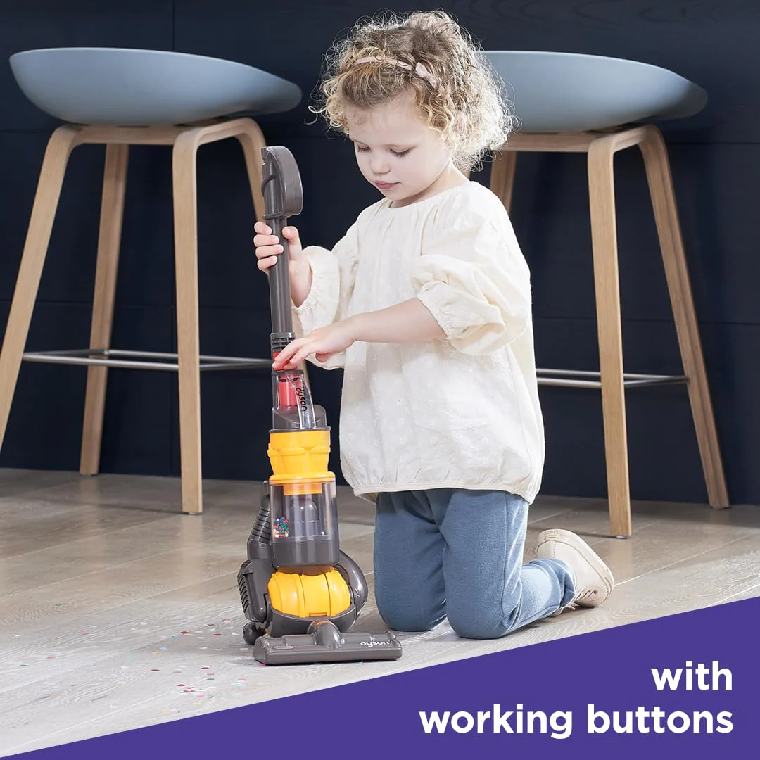 casdon Miniature Dyson Ball Replica for children Aged 3+, greyYellow