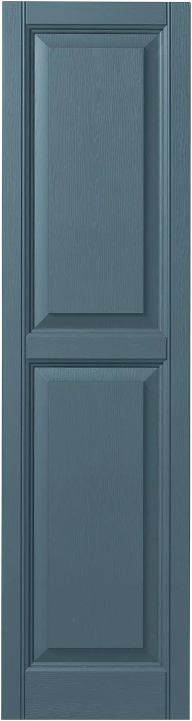 PlyGem Shutters and Accents Ply Gem Shutters and Accents VINRP1563 33 Raised Panel Shutter, 15