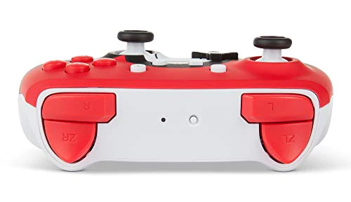 PowerA Enhanced Wireless Controller for Nintendo Switch: Pokemon Poke Ball Red - Nintendo Switch, Nintendo Switch Lite, Gamepad,