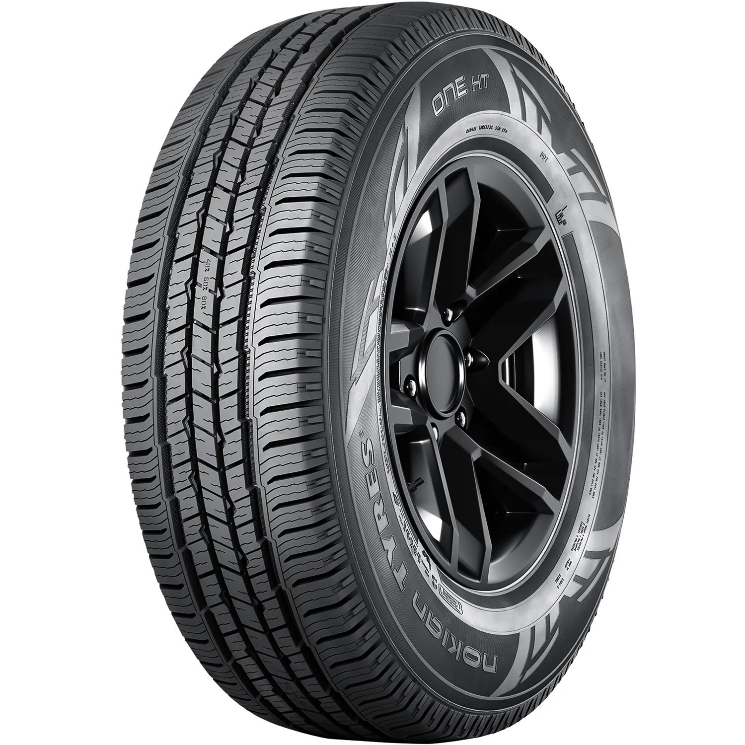 Nokian 4 Tires Nokian One HT 205/65R15 Load C 6 Ply Van Commercial