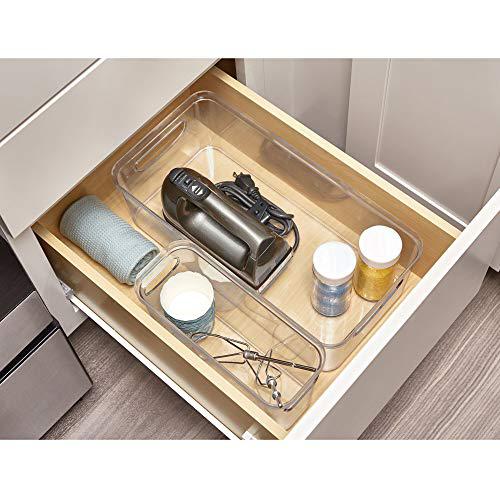 idesign 71780 crisp fridge and pantry storage handles, container for food, drinks, produce organization, bpa-free, 16