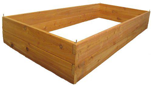 Infinite Cedar raised bed garden kit 3&s;x6&s;x11